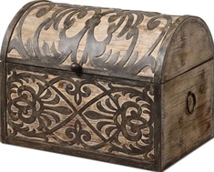 Abelardo Rustic Wooden Box
