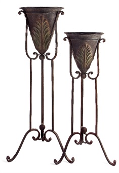 Acanthus Plant Stands - Set of 2