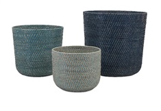 Adriel Rattan Baskets - Set of 3