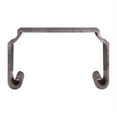 Agathon Stone Gray Console Table