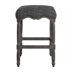 Aiden Brown Gray Bar Stool
