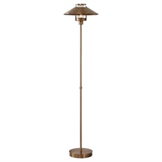 Albaretto Brushed Brass Floor Lamp