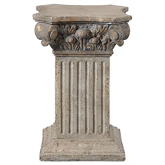 Alben Aged Ivory Plinth