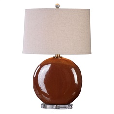 Alento Rust Bronze Table Lamp