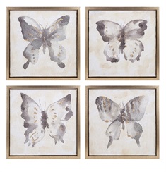 Allurement Framed Oil Paintings - Ast 4
