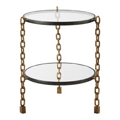 Alonna Chain Accent Table