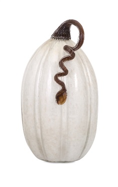 Alpine Large Glass Pumpkin