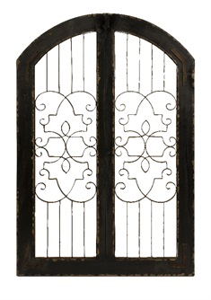 Amelia Iron and Wood Gate
