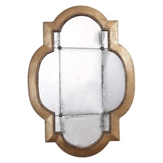 Andorra Gold Leaf Mirror