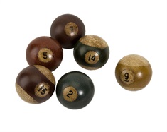 Antique Pool Balls