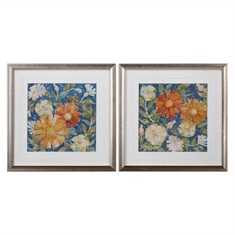 April Flowers Prints S/2