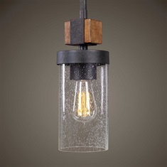 Atwood 1 Light Industrial Mini Pendant