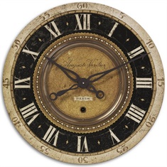 Auguste Verdier 27" Wall Clock