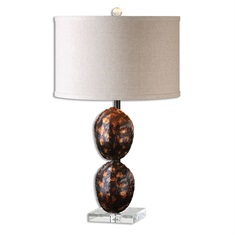 Awanata Tortoise Shell Table Lamp