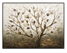 Banyan Oil Painting with Frame