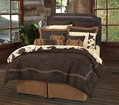 Barbwire Chocolate Comforter Set