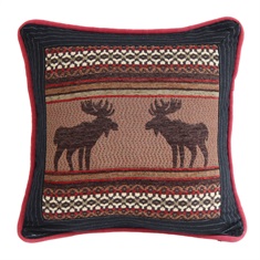 Bayfield Square Moose Pillow