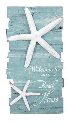 Beach House Starfish Wall Decor