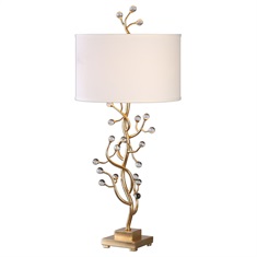 Bede Metallic Gold Table Lamp