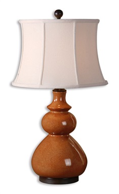 Belfast Red Table Lamp