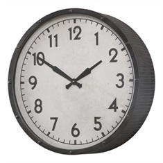 Berta Ivory Wall Clock