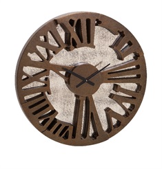 Beth Kushnick Antique Mirror Wall Clock