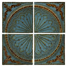 Blue Quarter Medallion