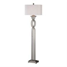 Boadicea Celtic Nickel Floor Lamp