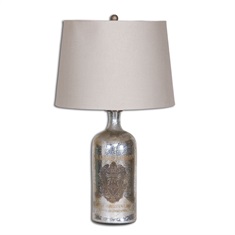 Borel Antique Glass Table Lamp