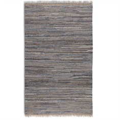 Braymer Hand Woven Rug - Blue Swatch