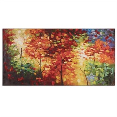 Bright Foliage Canvas Art