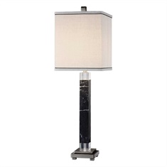 Brigida Black Marble Accent Lamps