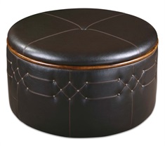 Brunner Round Storage Ottoman