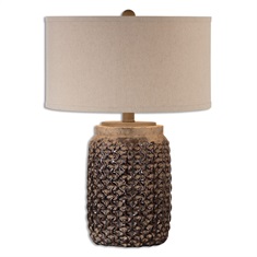 Bucciano Textured Ceramic Table Lamp