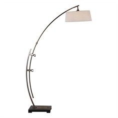 Calogero Bronze Arc Floor Lamp