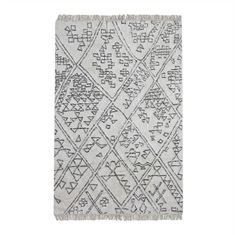 Campo Ivory Hand Woven Rug Swatch