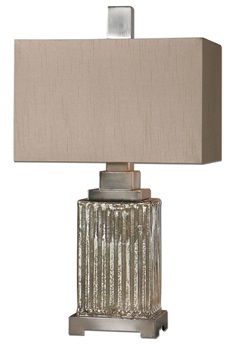 Canino Mercury Glass Table Lamp