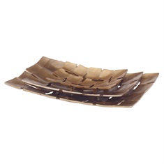 Carlo Copper Trays, S/3