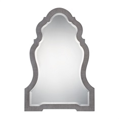 Carroll Aged Gray Arch Mirror