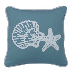 Catalina Star & Shell Pillow