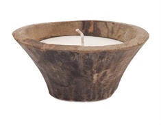 Cayman Large Wood and Wax Candle