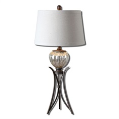 Cebrario Mercury Glass Table Lamp