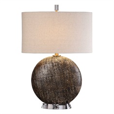 Chalandri Rust Bronze Lamp