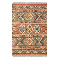Chaparral Burnt Red Hand Woven Rug Swatch