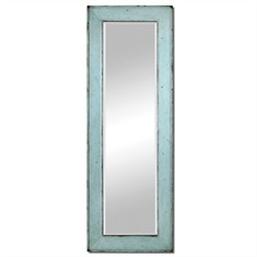 Chasity Light Blue Leaner Mirror