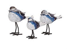 Chirp Bird Statuaries - Set of 3