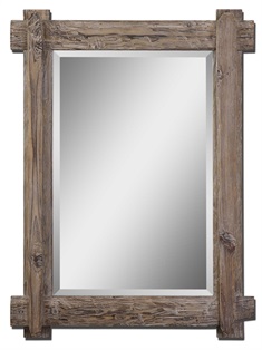 Claudio Wood Mirror