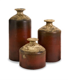 Colonia Bottle Vases - Set of 3
