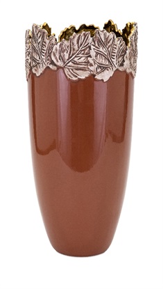 Concepts Eden Large Embossed Leaf Vase