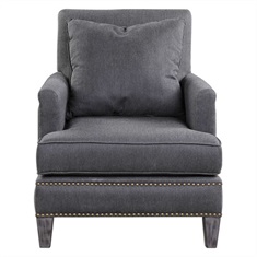 Connolly Charcoal Armchair